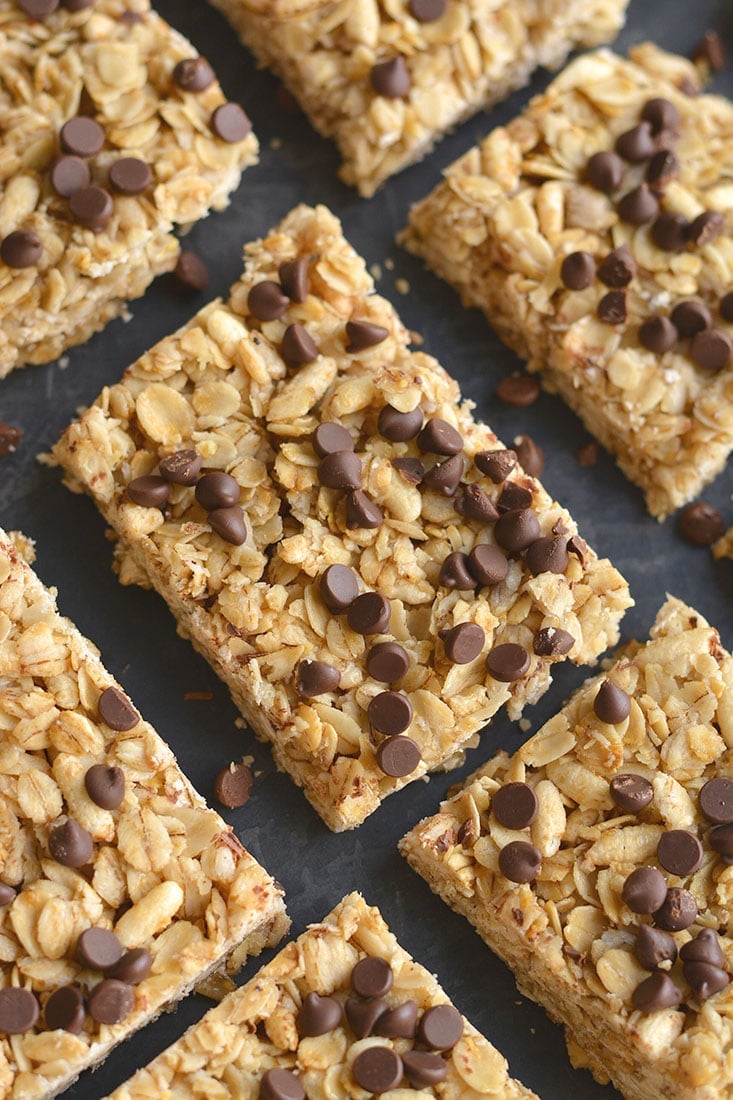 Low Calorie Homemade Granola Bars Recipe