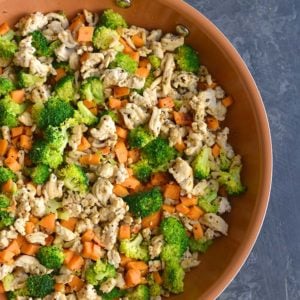 Turkey Sweet Potato Broccoli Hash is a quick and easy, egg-free breakfast that the whole family will love. Perfect for meal prep and increasing veggies. Filling, hearty and full of flavorful spices. Paleo + Whole30 + Gluten Free + Low Carb + Low Calorie