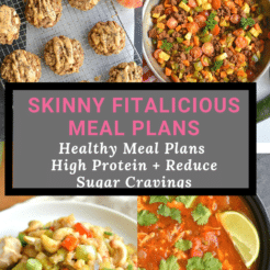 Healthy, high protein, low carb meal plans designed for weight loss by a certified nutritionist.