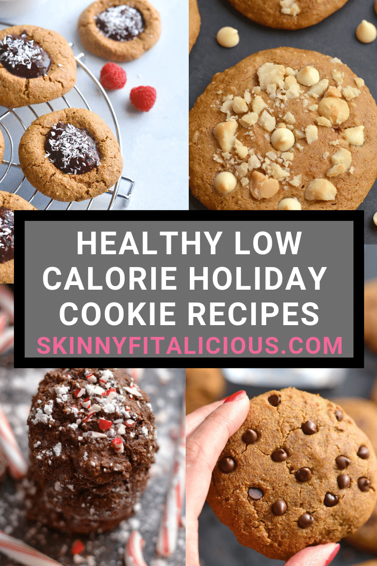 Healthy holiday cookies are healthier, lighter versions of your favorite cookie recipes! All recipes are gluten free, lower in sugar and mostly dairy free.