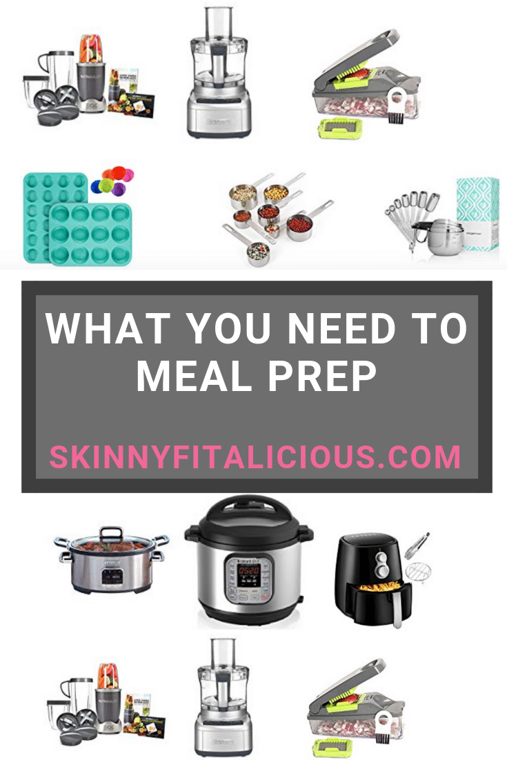 what you need to meal prep