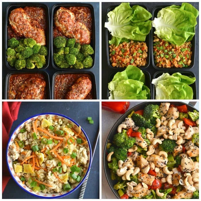 Meal Prep your way to a healthier you with these 70 Healthy Meal Prep Recipes I'm sharing to inspire you to cook healthier and lighter througout the year!