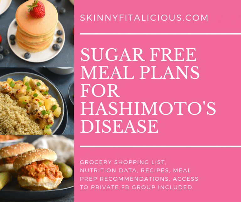 Sugar Free Meal Plans for Hashimoto's Disease
