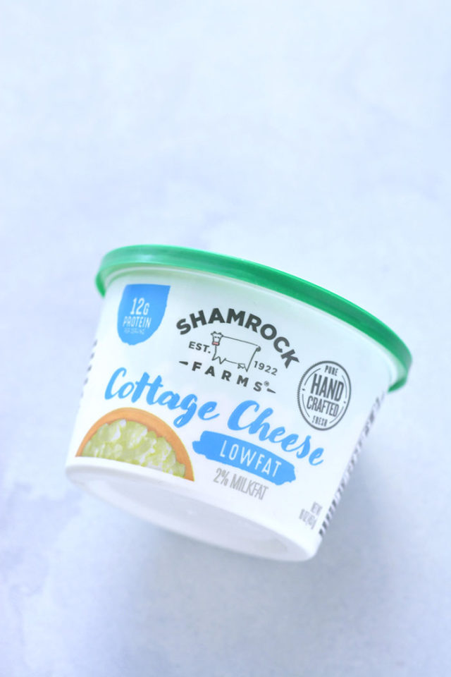 Cottage Cheese Alfredo with Chickpea Pasta {GF, Low Cal} Skinny