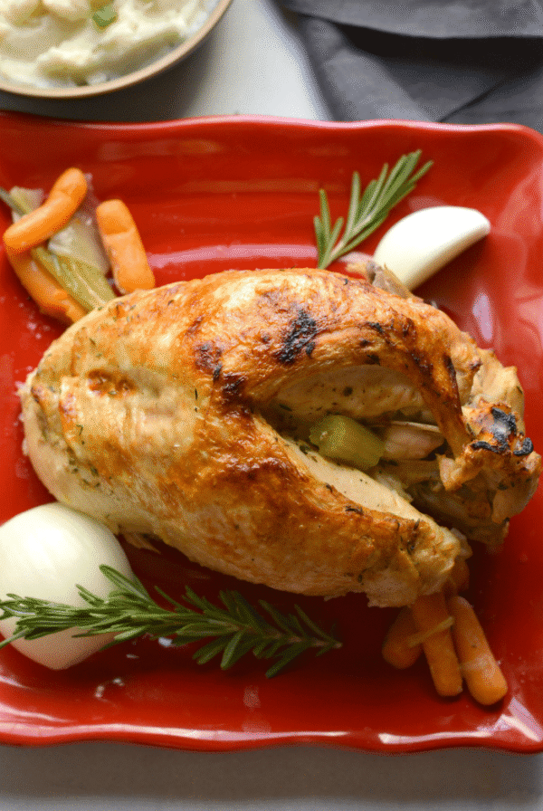 Instant Pot Turkey Breast! Make a delicious turkey breast in your instant pot in under 35 minutes. This easy method makes a super moist and tender turkey.
