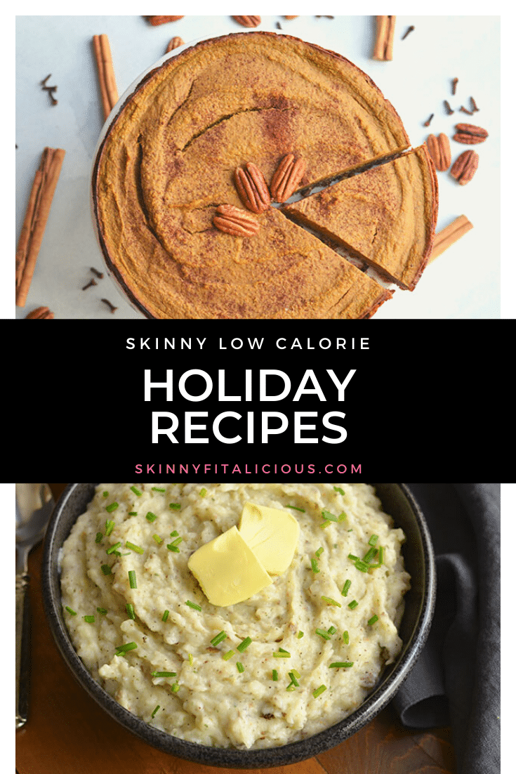 Get two Skinny Fitalicious Holiday Recipe Books filled with over 50 traditional recipes lightened up and gluten-free recipes your family will love!