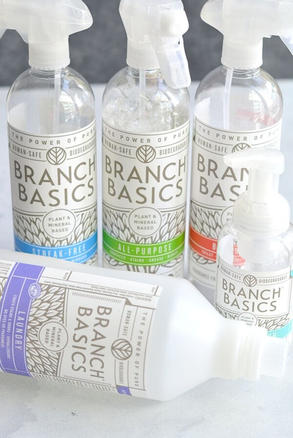 Branch Basics Non Toxic Cleaning Products! Learn about Branch Basic's natural cleaning products, how they work and if it's worth the investment in this review.