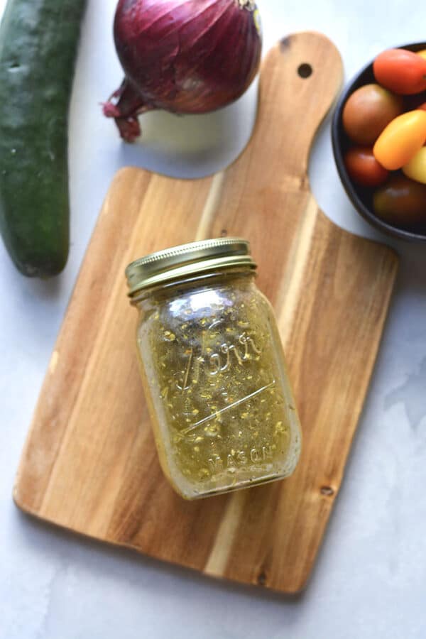 Healthy Italian Dressing {Low Cal, GF, Low Carb} Skinny Fitalicious®