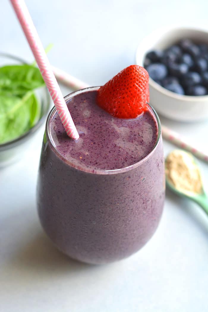 Awhile back I wrote a post on how to lighten up your smoothie and make it better for you. It's one of my most popular posts!
