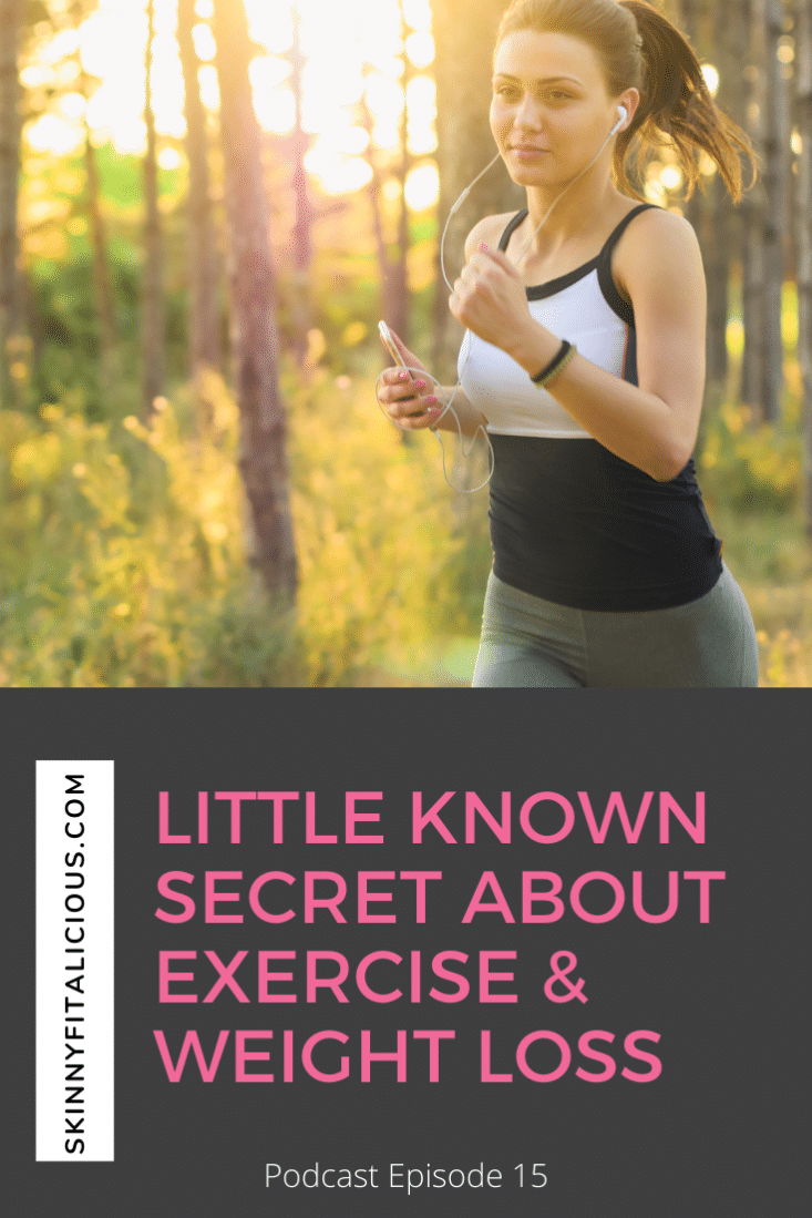 There's a big secret about exercise and weight loss that is not understood by women. When you take the right approach, weight loss is easier.
