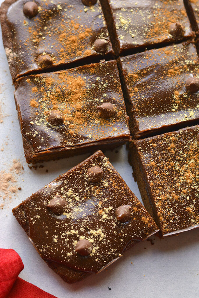 Healthy Gingerbread Protein Brownies Skinny Fitalicious®