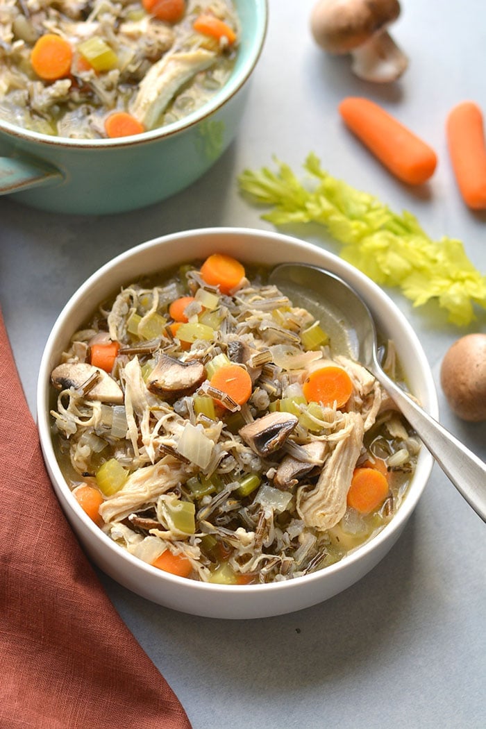 Turkey and Wild Rice Soup - Budget Bytes