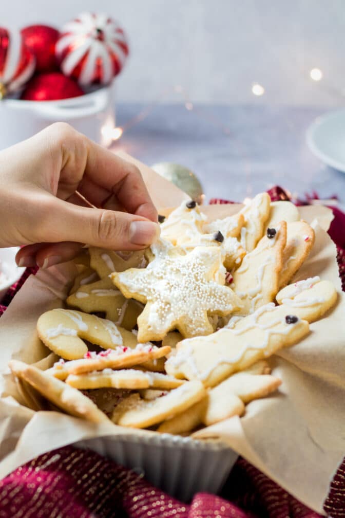 Healthy Sugar Cookies {GF, Low Calorie} Skinny Fitalicious®