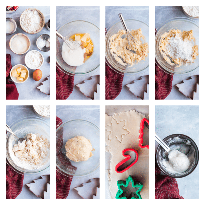 photos of making sugar cookies