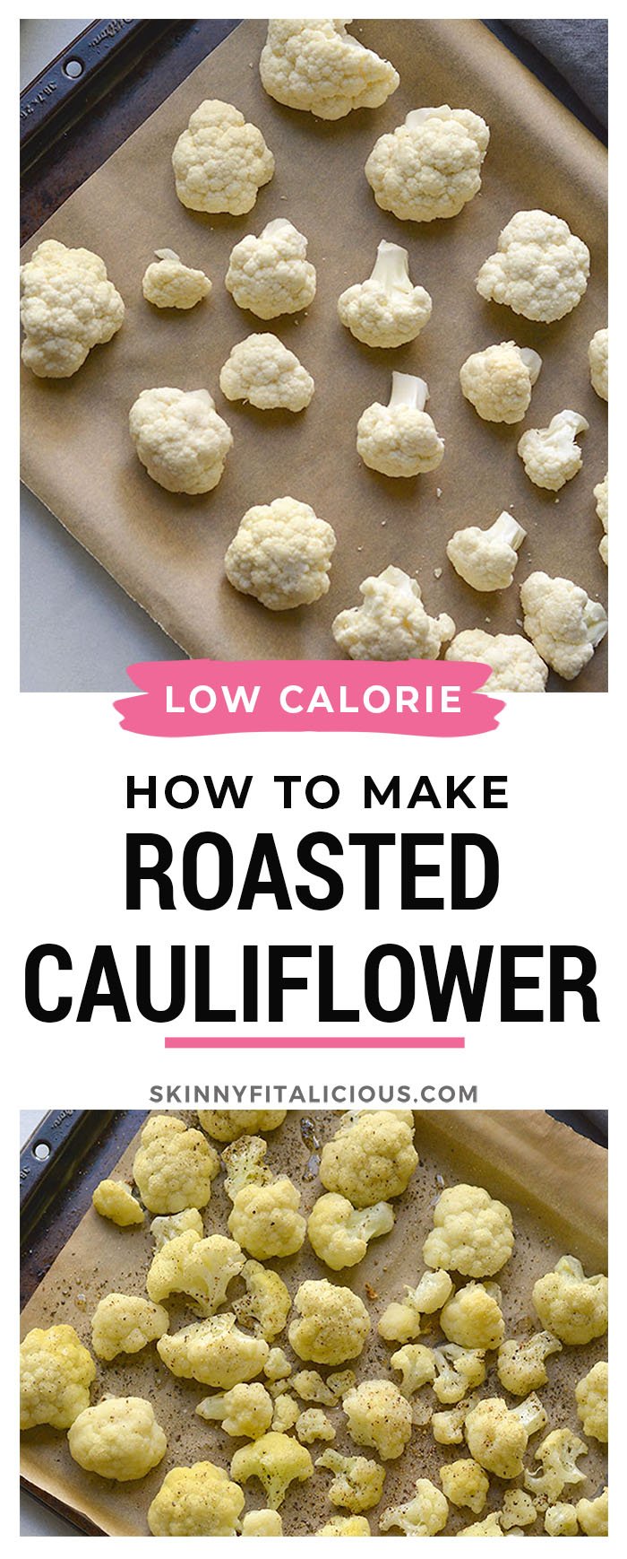 Roasted cauliflower is a healthy side dish that pairs well with any meal. Learn how to roast cauliflower so it tastes delicious every time!