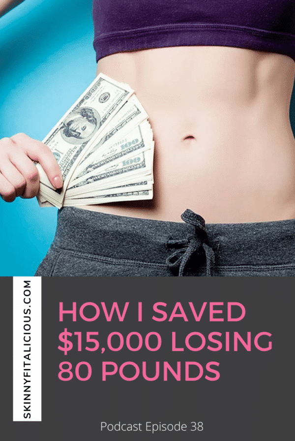 In this Dish on Ditching Diets podcast, hear how I lost $15,000 losing weight, how losing weight saves you money and time.