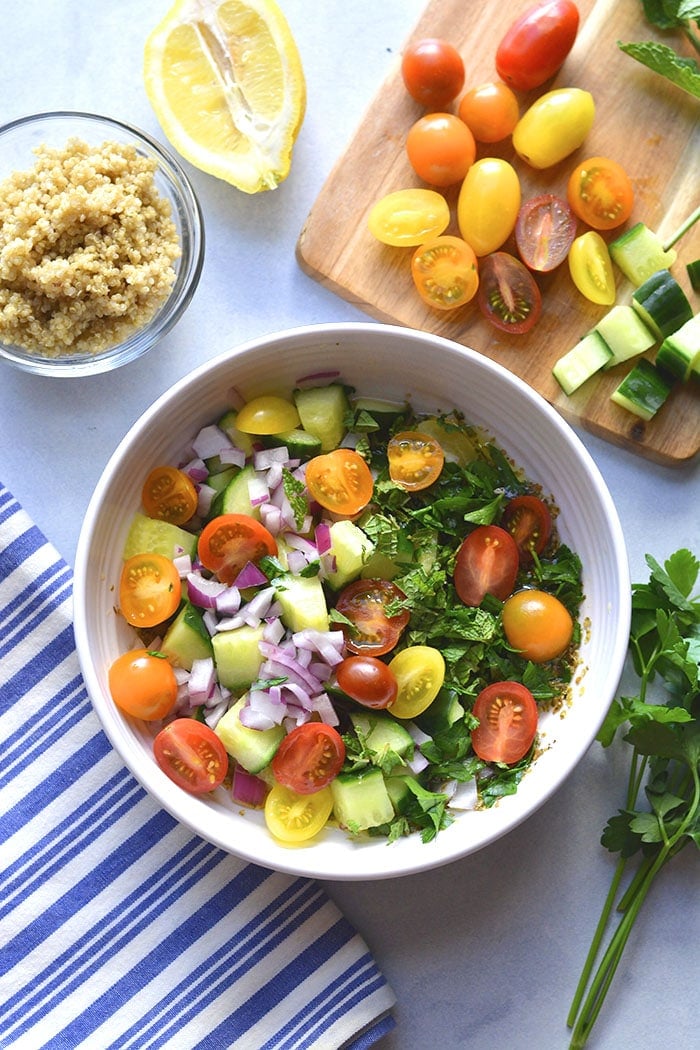 Healthy Tabouli Salad