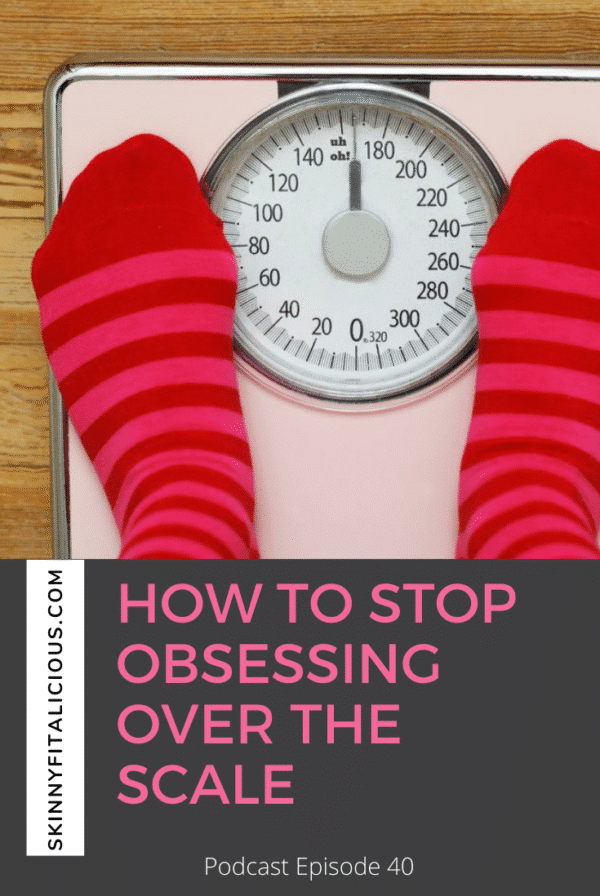 Obsessing over the scale? Learn the simple method for women over 35 for how to stop obsessing over the scale so you can lose weight for good.