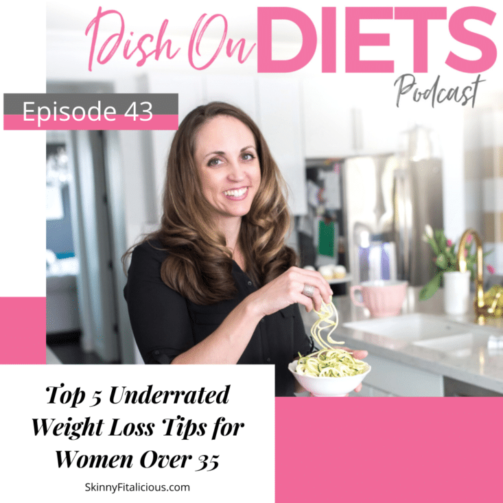 Top 5 Underrated Weight Loss Tips for women over 35 in perimenopause and menopause. 