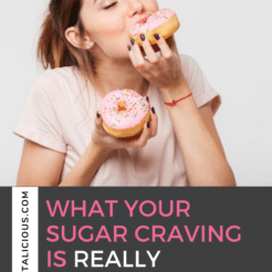Sugar cravings are a symptom of an imbalance. Find out What Your Sugar Craving Is REALLY Telling You in this Dish On Ditching Diets episode.