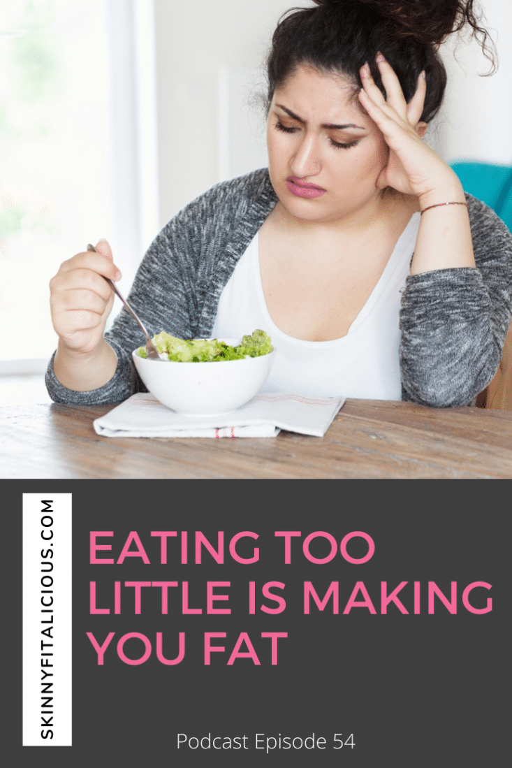 Eating too little is making you fat. Learn why weight loss and your metabolism isn't as simple as eating less and exercise more.