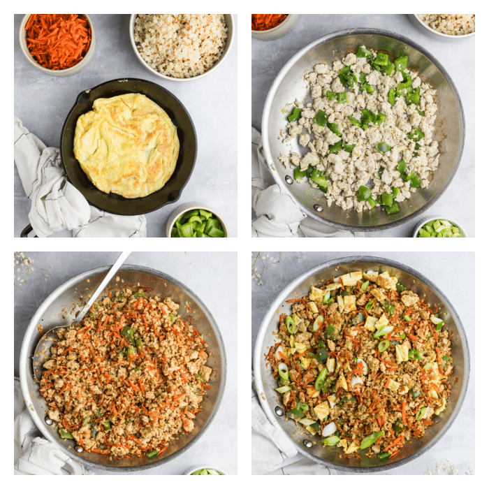how to make healthy fried rice