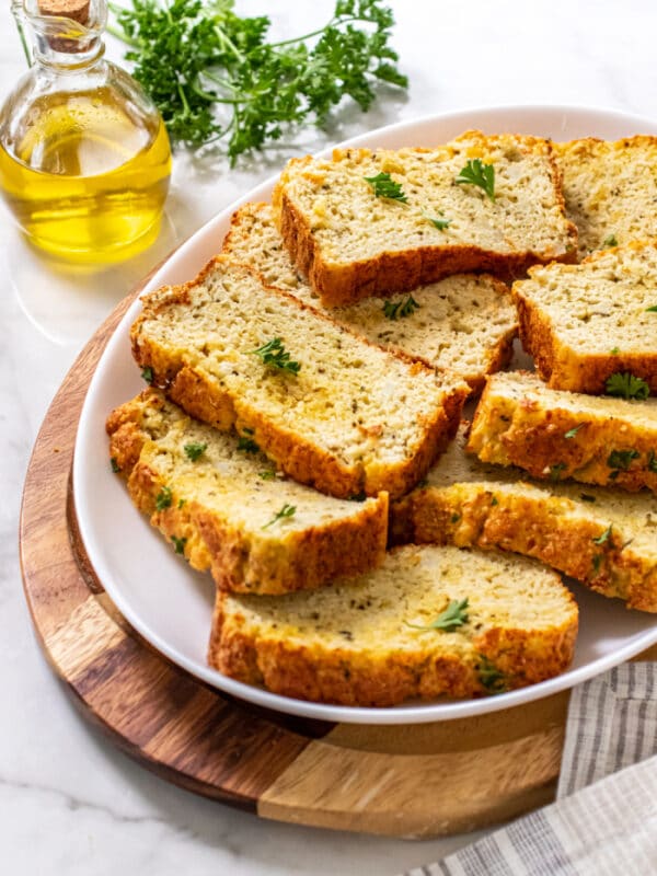 Healthy Cauliflower Bread {Low Carb, Low Cal, GF} Skinny Fitalicious®