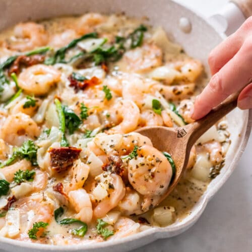 Shrimp in Cream Sauce Recipe - Healthy Recipes Blog