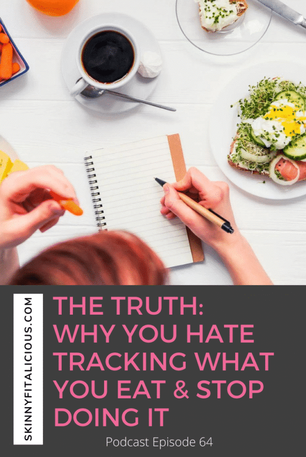 Here's why you hate tracking your food or why you stop doing it. It's your mindset! And no diet is teaching you this weight loss skill.