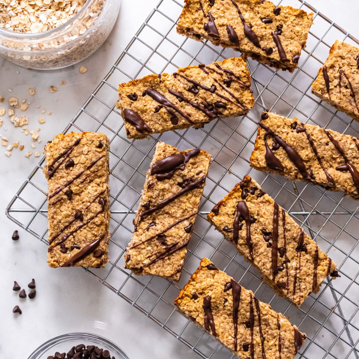 Healthy Protein Granola Bars-image