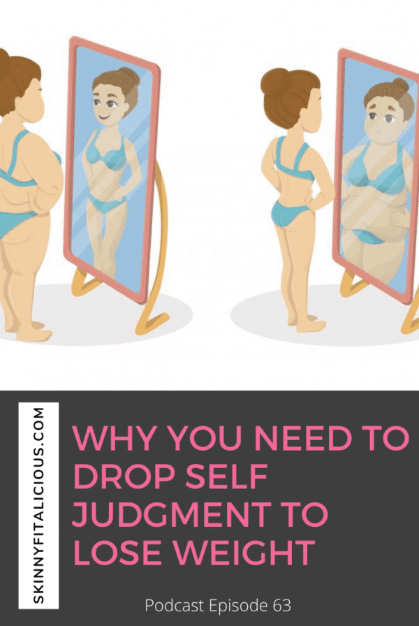 The biggest thing getting in women's way of losing weight permanently is self judgement. Dropping self judgement, perfectionism and self beat ups is key to weight loss. Find out why and how to do it!