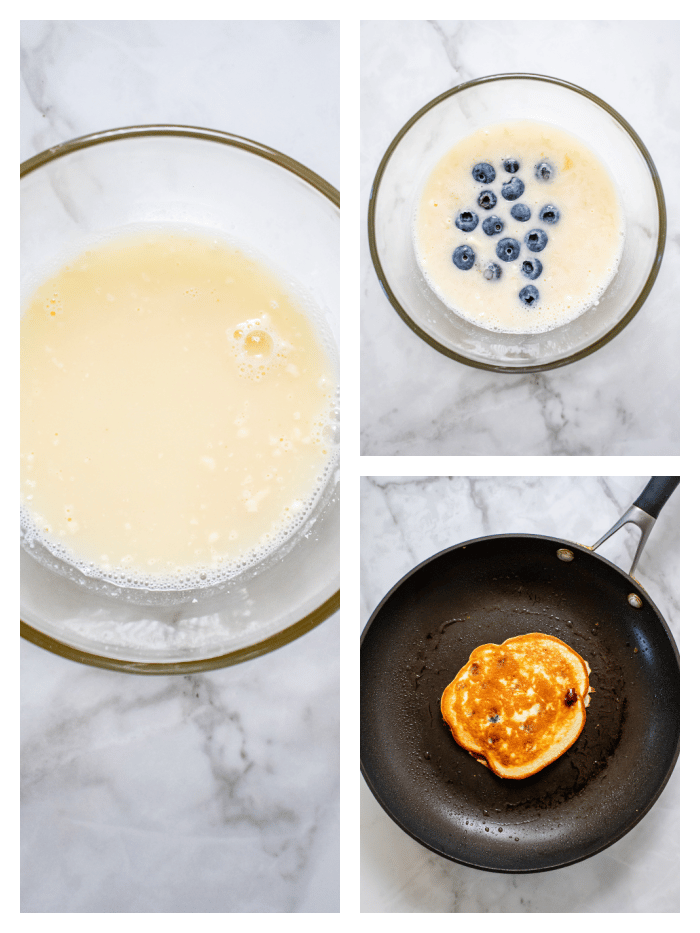 how to make low calorie protein pancakes without flour