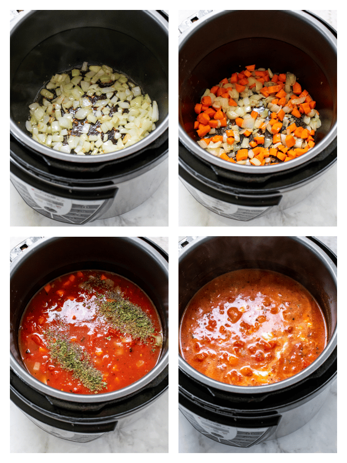 healthy tomato basil soup instructions instant pot