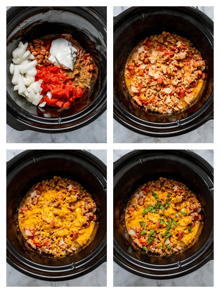 how to make healthy crockpot chili cheese dip