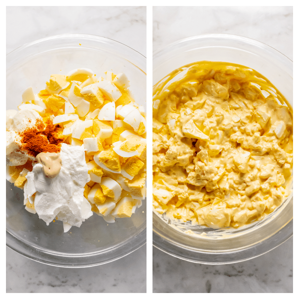 High Protein Egg Salad {Low Cal, Low Carb} Skinny Fitalicious®
