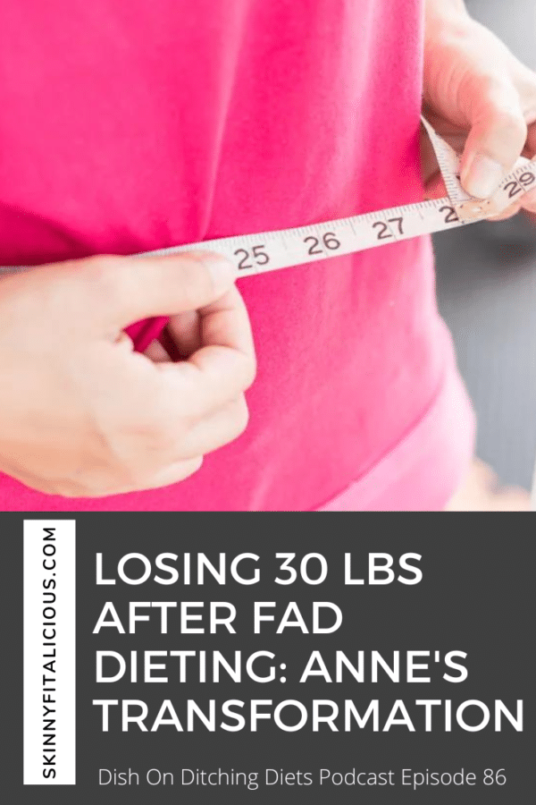 Losing 30 Pounds Anne's Transformation Skinny Fitalicious®