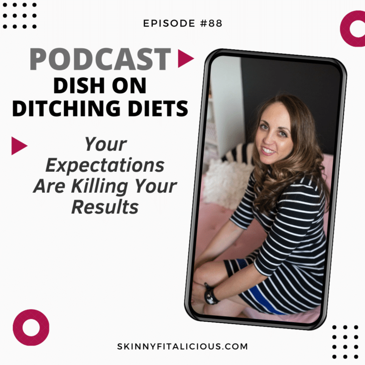 Your expectations are killing your results in your weight loss! Bad expectations cause you to self-sabotage and quit. Here's what to do!