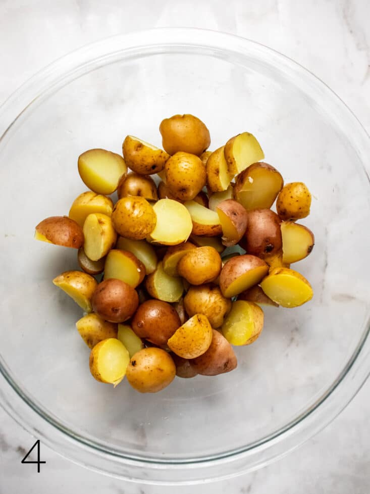Low Calorie Potato Salad - Skinny Fitalicious®