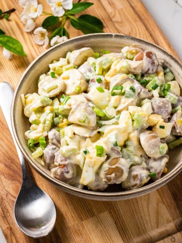 Fresh and Healthy Potato Salad - Skinny Fitalicious®