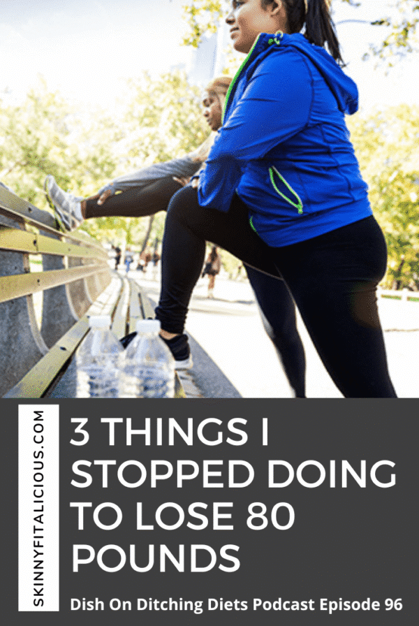 Woman with leg up on a bench stretching.