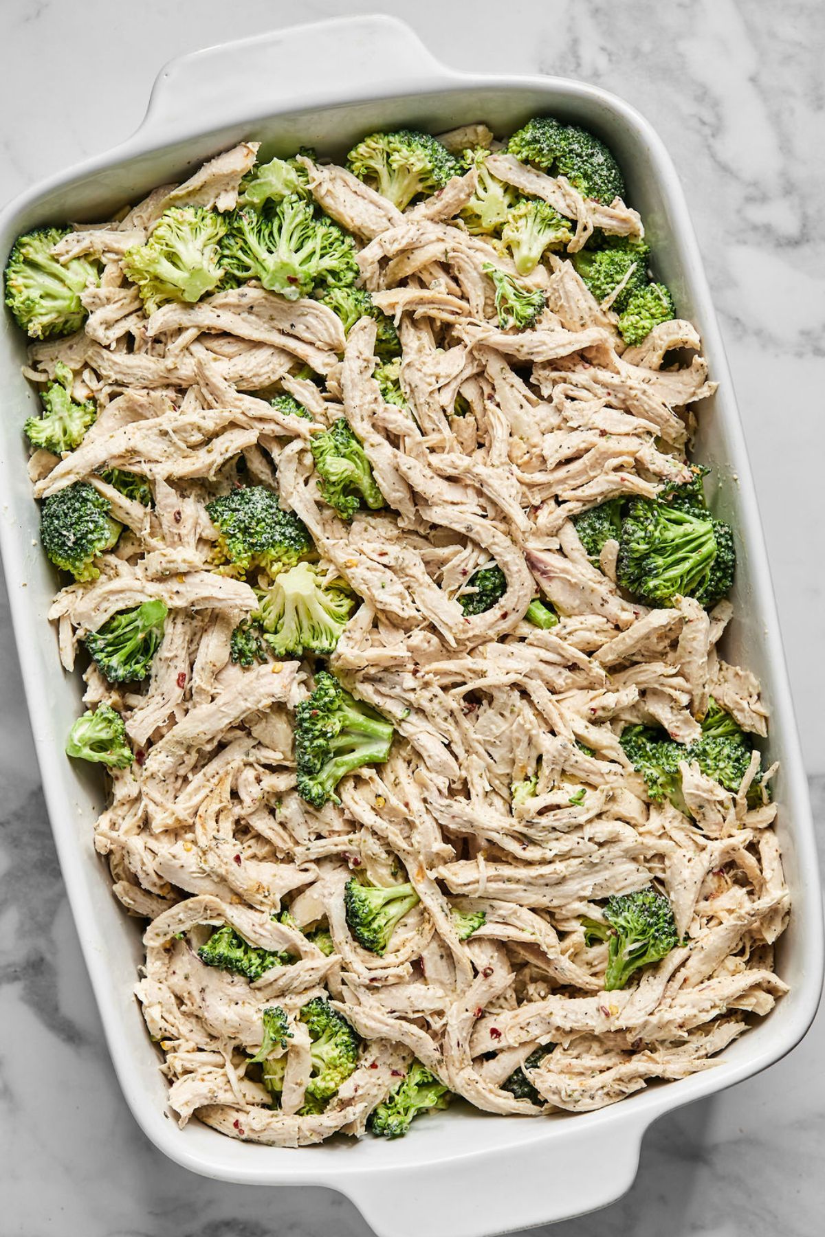 All ingredients into a casserole dish.