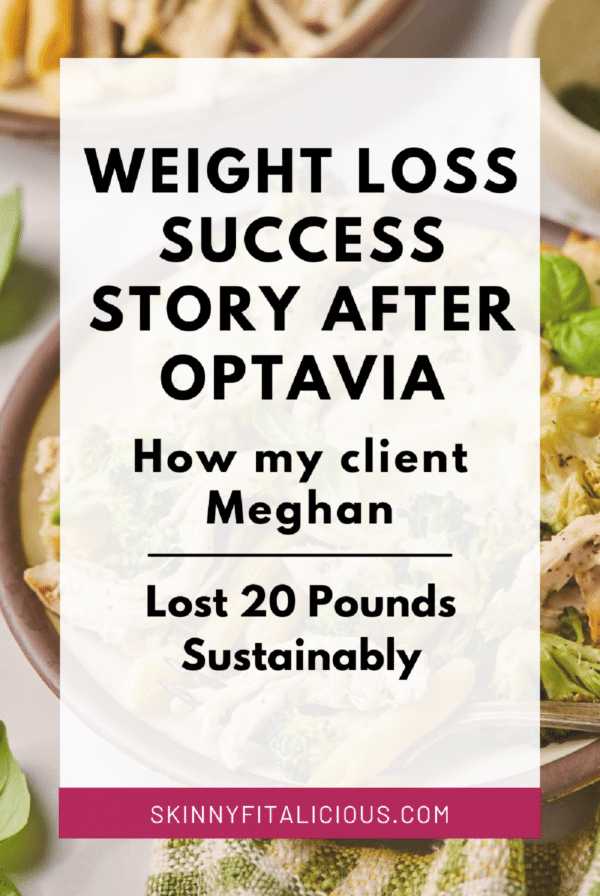 Weight loss success story after Optavia.